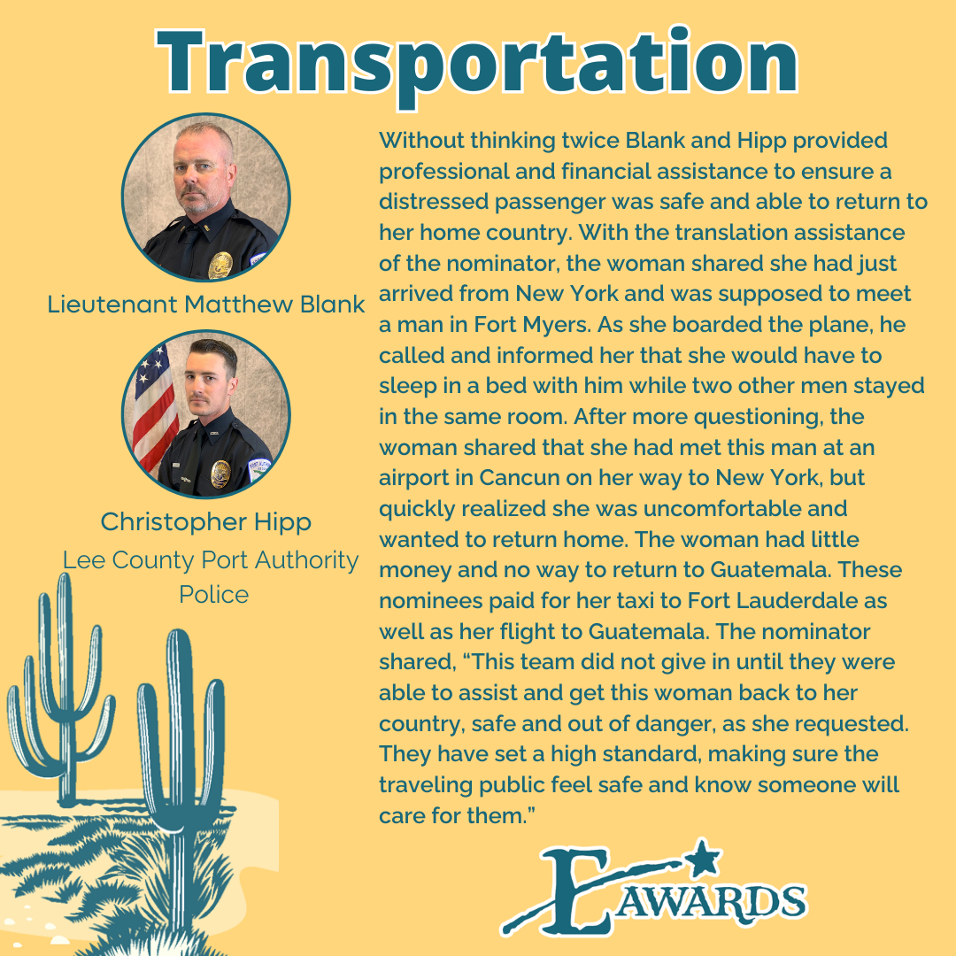 Transportation Winners - Matthew Blank and Chris Hipp