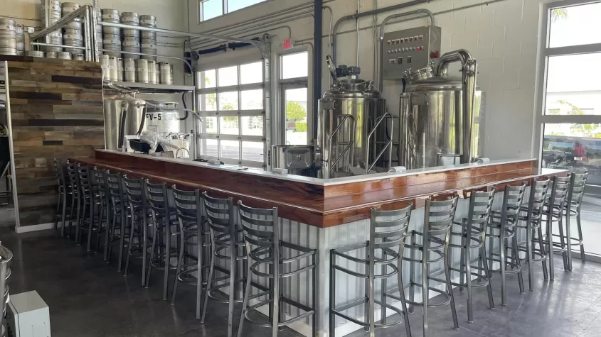 Chubby Mermaid Brewing tasting room